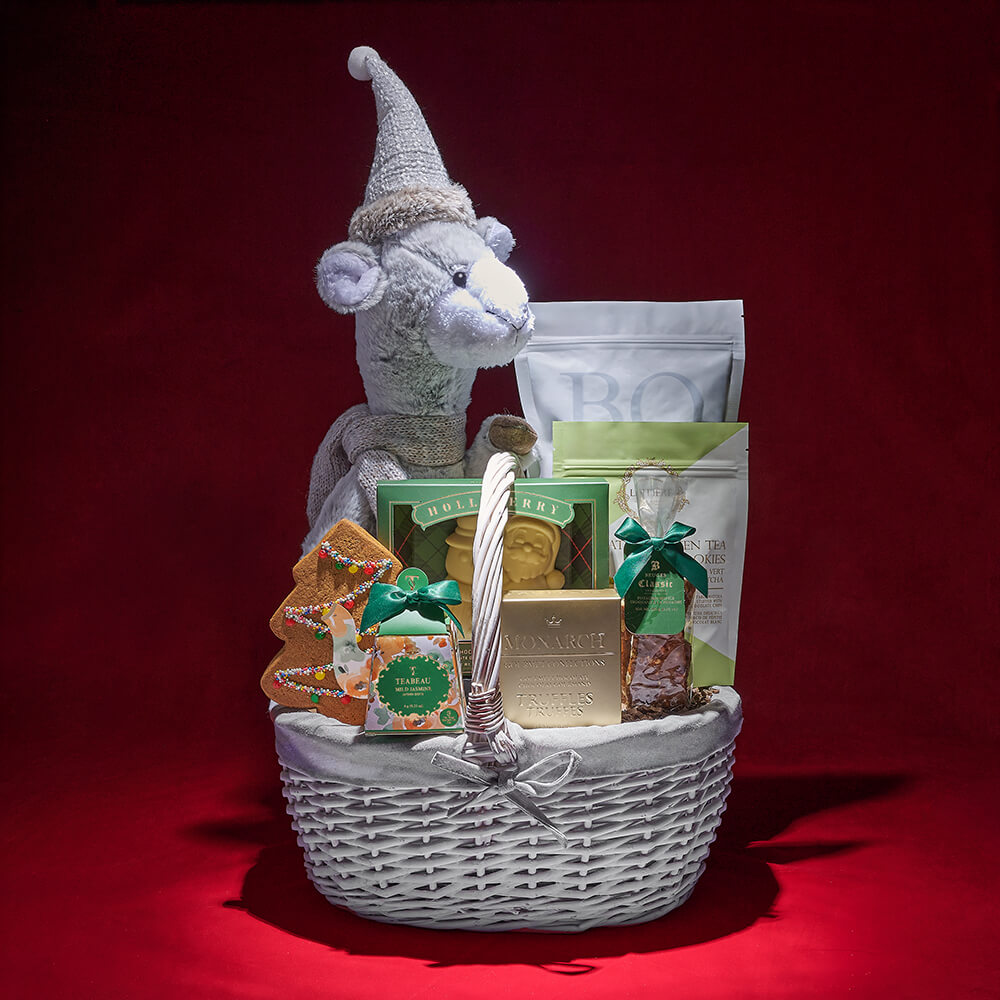 Christmas Truffle and Chocolate Box – how the gift is presented