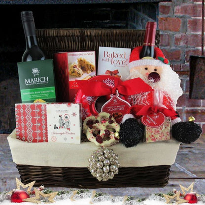 Custom Christmas Gourmet Gift Baskets Canada