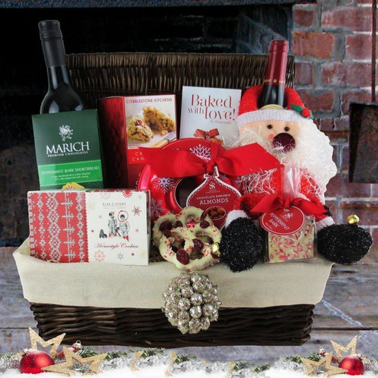 Custom Christmas Gourmet Gift Baskets Canada