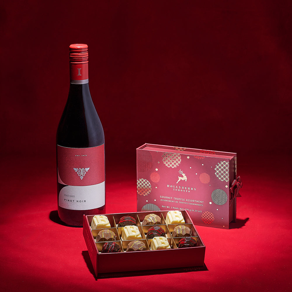 Advent Wine & Chocolate Gift – The North Pole Co.