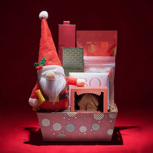 Father Christmas Treats Basket, christmas gift, christmas, chocolate gift, chocolate, cookie gift, cookie