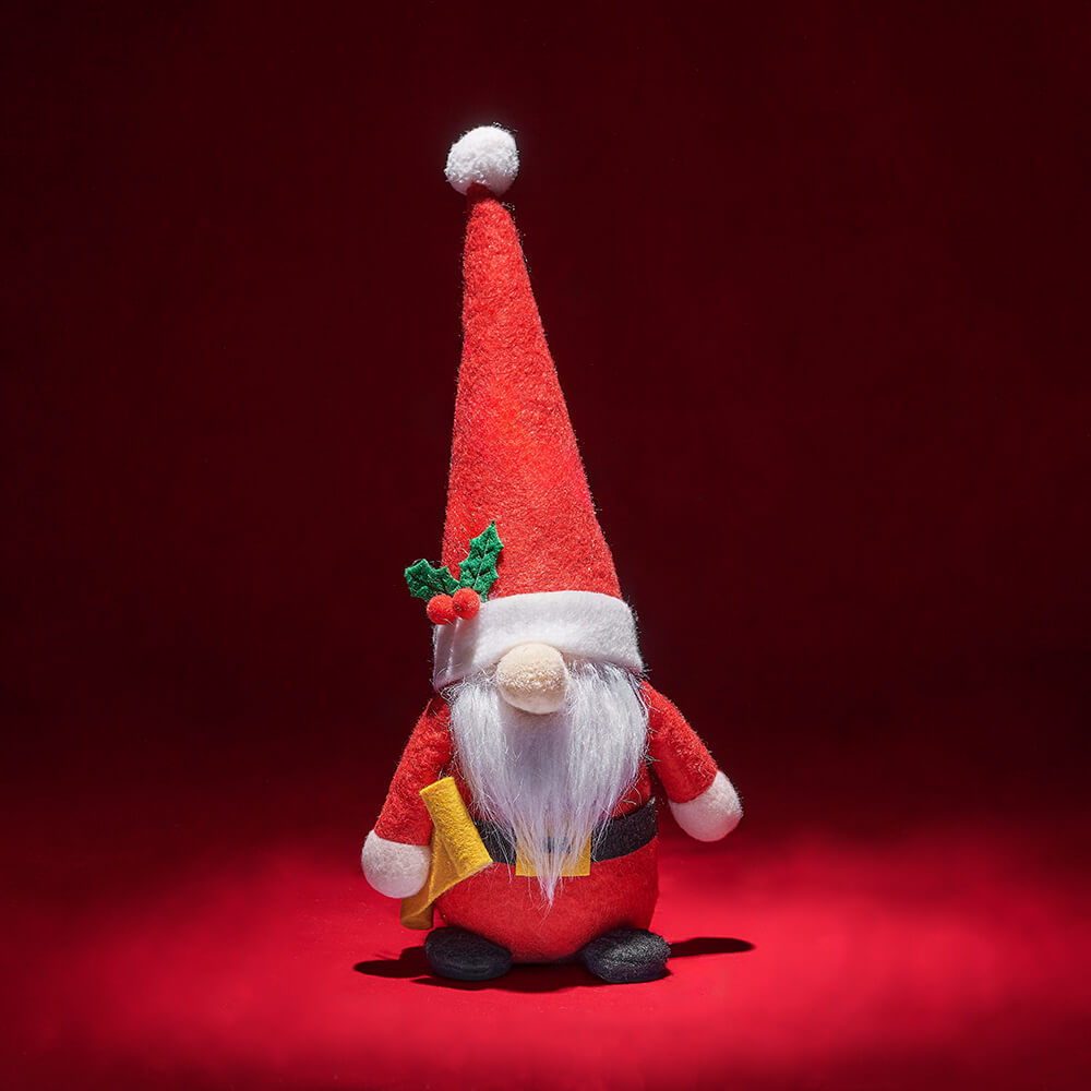 Santa Claus Plush Gift Basket – how the gift is presented