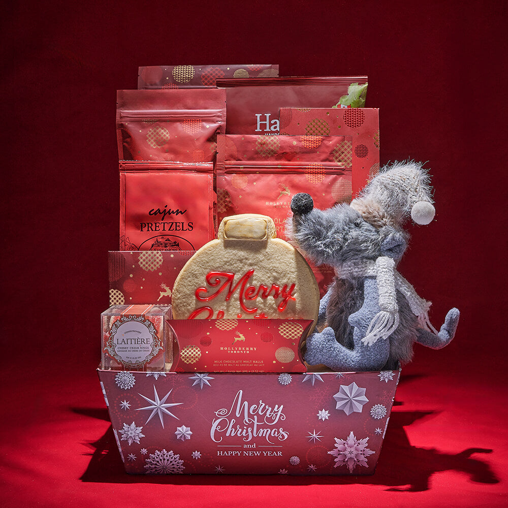 Christmas Market Delight Basket – how the gift is presented