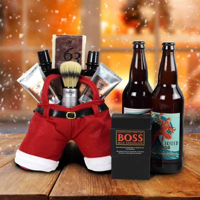 Santa’s Shave & Craft Beer Gift Set