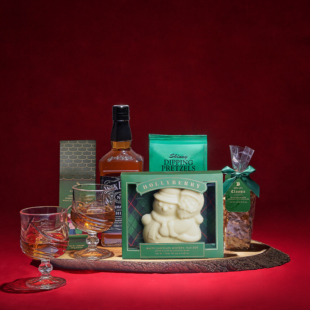 Winter's Tale Whiskey Gift Set – how the gift is presented