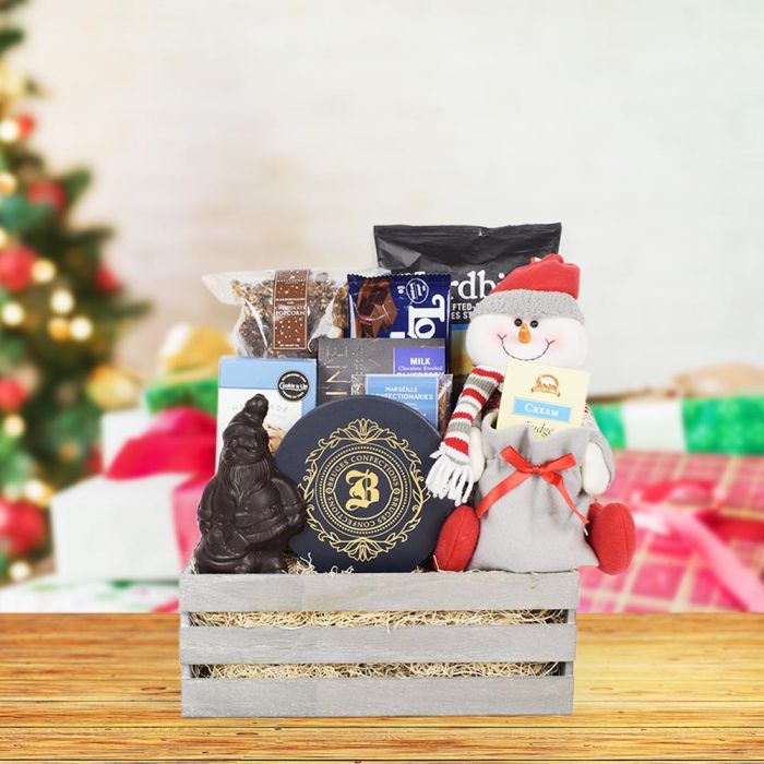 The Snowman’s Decadent Chocolate Gift Set is the perfect gift for the chocolate lover in your life. With its variety of chocolate treats and snacks