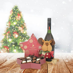 Snowy Christmas Reindeer Set