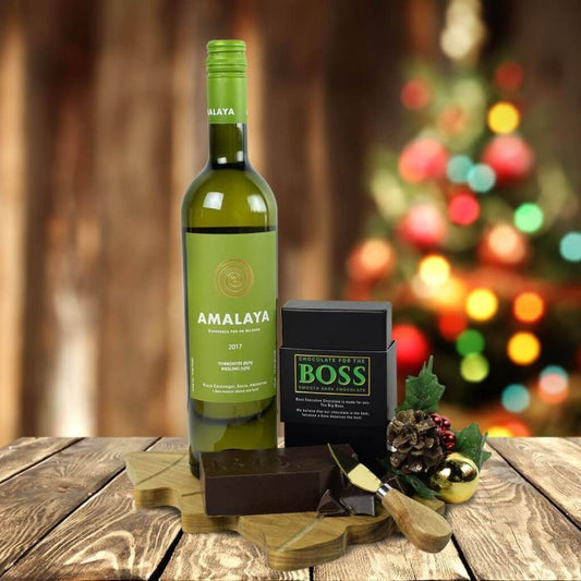 Wine Gift Basket, Wine & Chocolate Gifts, The North Pole Company Gifts