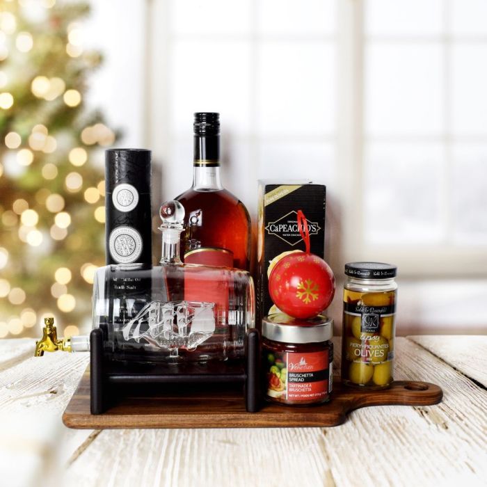 Liquor Gifts, Holiday Liquor Gifts, The North Pole Company
