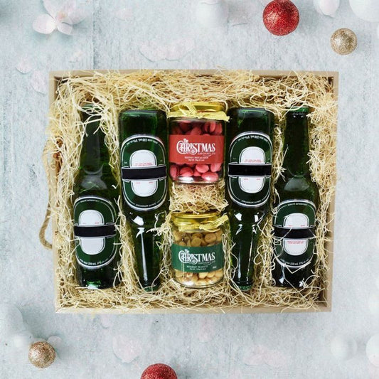 Beer Gifts, Beer & Nuts Gift Basket, The North Pole Company