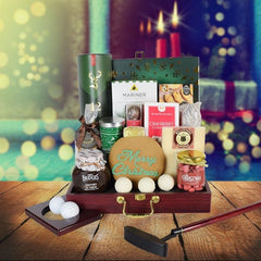 Golf & Liquor Holiday Gift Basket