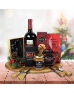 Custom Christmas Wine Gift Baskets Canada