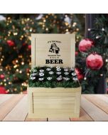 Holiday Beer Crate, beer gift baskets, Christmas gift baskets, gourmet gift baskets
