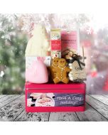 Dreaming Of A White Christmas Basket, gourmet gift baskets, Christmas gift baskets