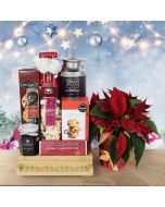 Yuletide Snacking Gift Basket, gourmet gift baskets, Christmas gift baskets