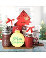 Hot Cocoa By The Fire Gift Basket