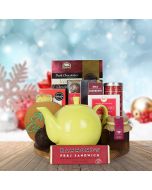 Christmas Tea & Chocolate Gift Basket, gourmet gift baskets, Christmas gift baskets