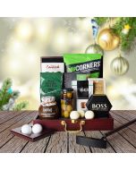 Executive Golf Putting Set Gift Basket, gourmet gift baskets, Christmas gift baskets