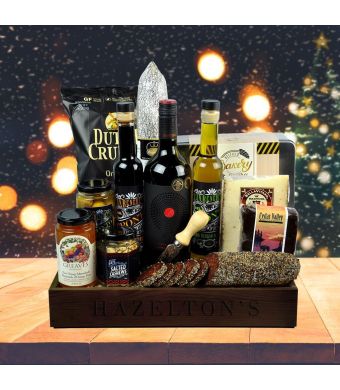 Rich and Savory Delicatessen Gift Basket