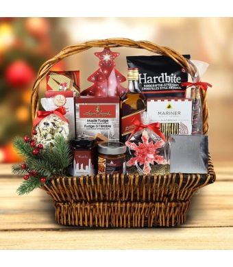 Under The Christmas Tree Liquor Gift Basket