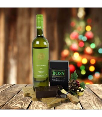 Wine & Boss Chocolate Gift Set