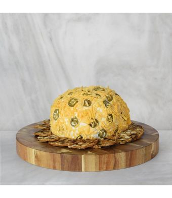 Jalapeno Cheese Ball, gourmet gift baskets, Christmas gift baskets, gourmet gift baskets
