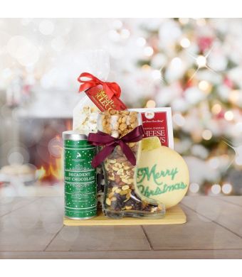 Merry Christmas Hot Chocolate Gift Basket