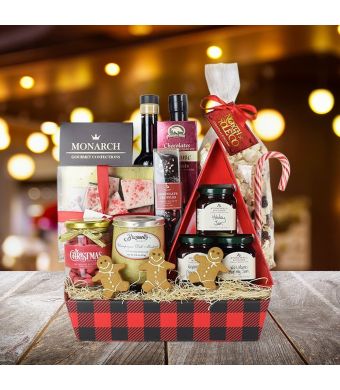 Sweet & Savoury Christmas Gift Basket 