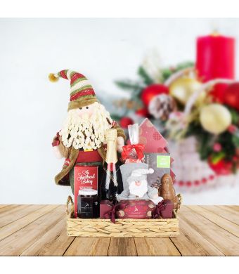 “Twas the Night” Champagne Gift Basket, champagne gift baskets, gourmet gifts, gifts