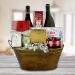 The North Pole Wine Gift Basket