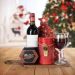 Christmas Wine & Cheese Gift Basket, Christmas gift baskets, wine gift baskets