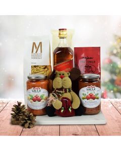 Italy's Christmas Eve Pasta Gift Set With Whiskey
