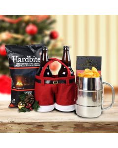 Merry Christmas Craft Beer & Snacks Gift Set