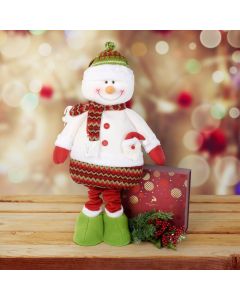 Christmas Chocolate & Tall Snowman Set, gourmet gift baskets, gourmet gifts, gifts