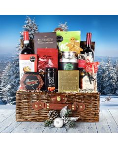 Ample Wine Christmas Gift Basket