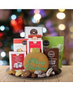Merry Christmas Cookie Gift Basket