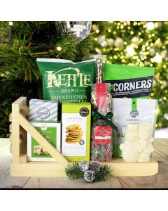 Holly Jolly Christmas Basket, gourmet gift baskets, Christmas gift baskets
