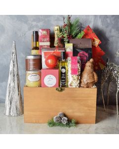 Christmas Truffle & Champagne Basket, champagne gift baskets, Christmas gift baskets